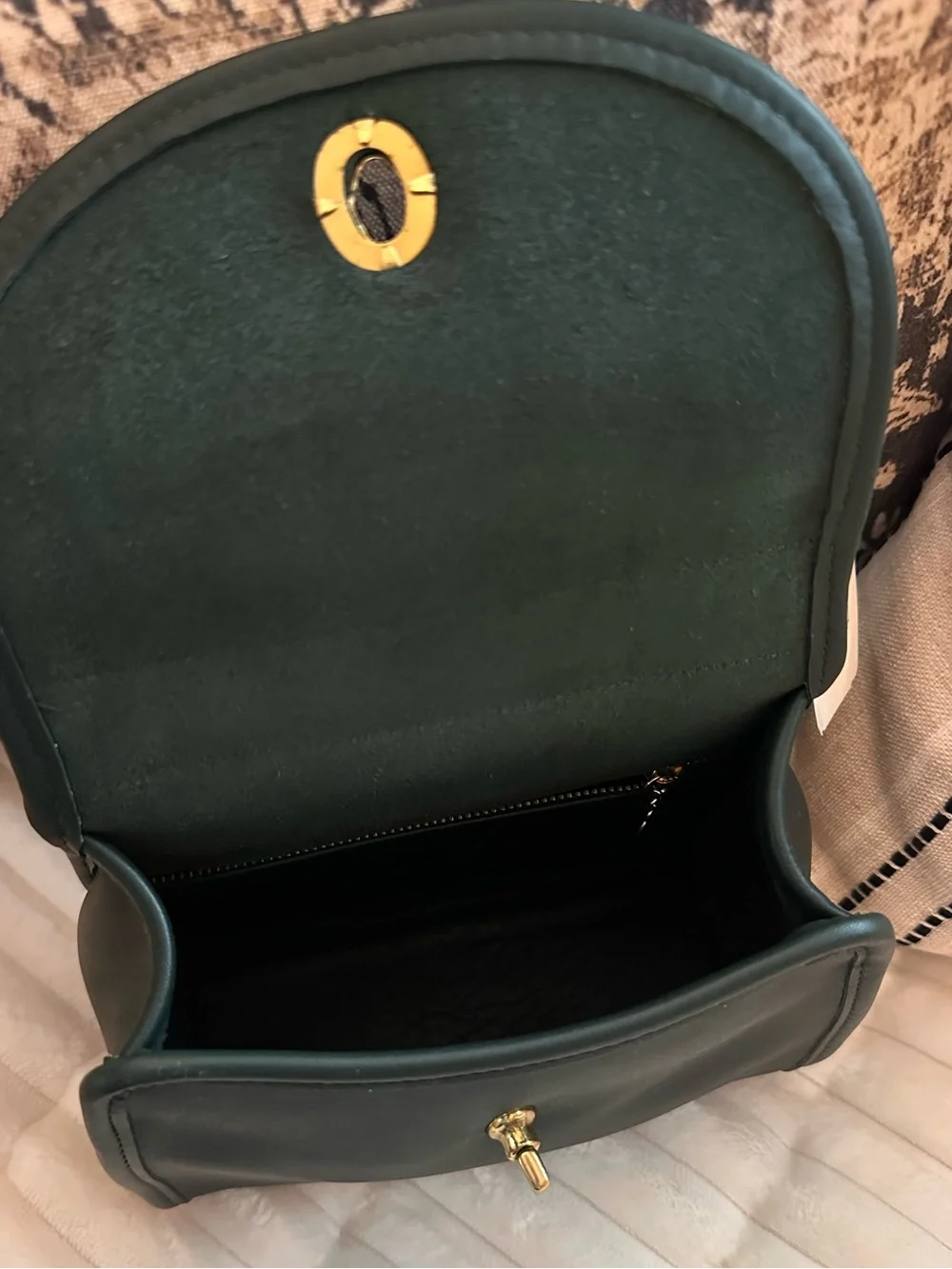 🔥 RARE COACH Bottle Green REGINA Bag | NWT - Picture 15 of 17
